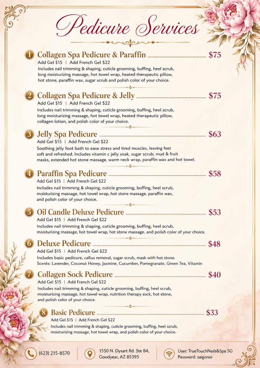 True Touch Nail & Spa III | Nail salon in Goodyear, AZ 85395